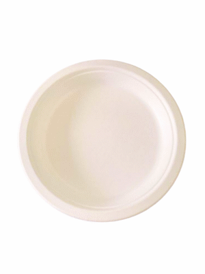 Econic 7" Round Plate | No Compartments  25 Pcs Pack