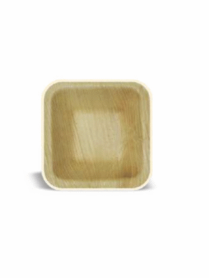 Econic Palm Leaf Square Bowl 3"x3" (7cm x 7cm) depth 20mm