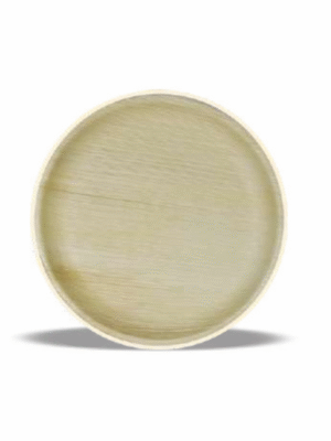 Econic Palm Leaf Round Shallow Plate 9" (23cm)