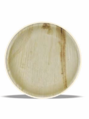 Econic Palm Leaf Round Shallow Plate 12" (30cm)