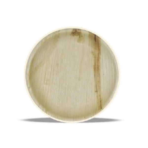 Econic Palm Leaf Round Shallow Plate 12" (30cm)