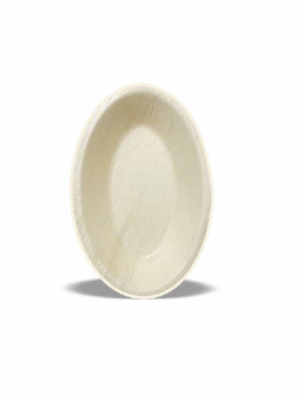 Econic Palm Leaf Oval Plate 8"x5" (20cm x 13cm)