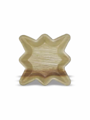 Econic Palm Leaf butterfly Shape Plate 9"