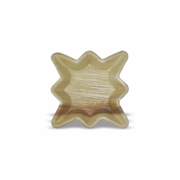 Econic Palm Leaf butterfly Shape Plate 9"